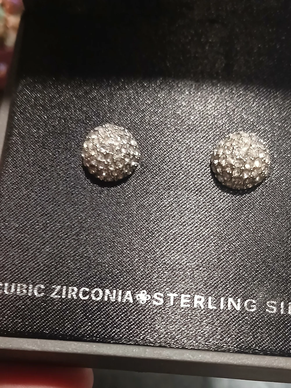 Primrose Sterling Silver Cubic Zirconia Pavé Stud Earrings - Silver